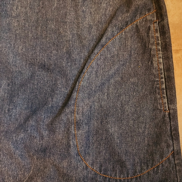 Denim Shirt Dress /Jacket - Picture 7 of 7